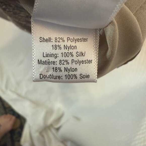 Vera Wang Lavender Label Gold Dress Size 10 NWT - Picture 11 of 15